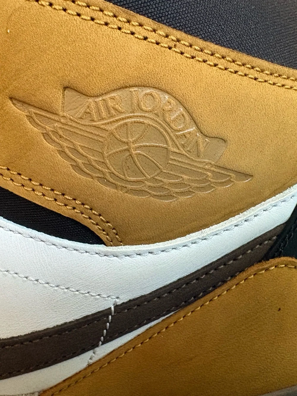 Air Jordan Legacy 312 - Size 13 White/Baroque Brown-Wheat